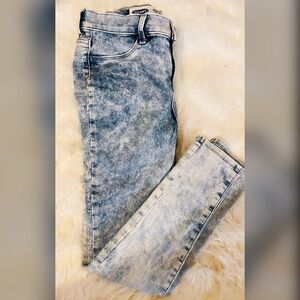 Old Navy Ballerina Crop Jegging Girls 16 Stonewashed